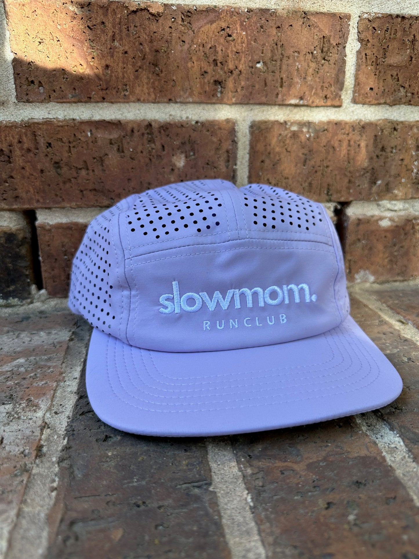 Slowmom 5 Panel Run Cap - Lavender