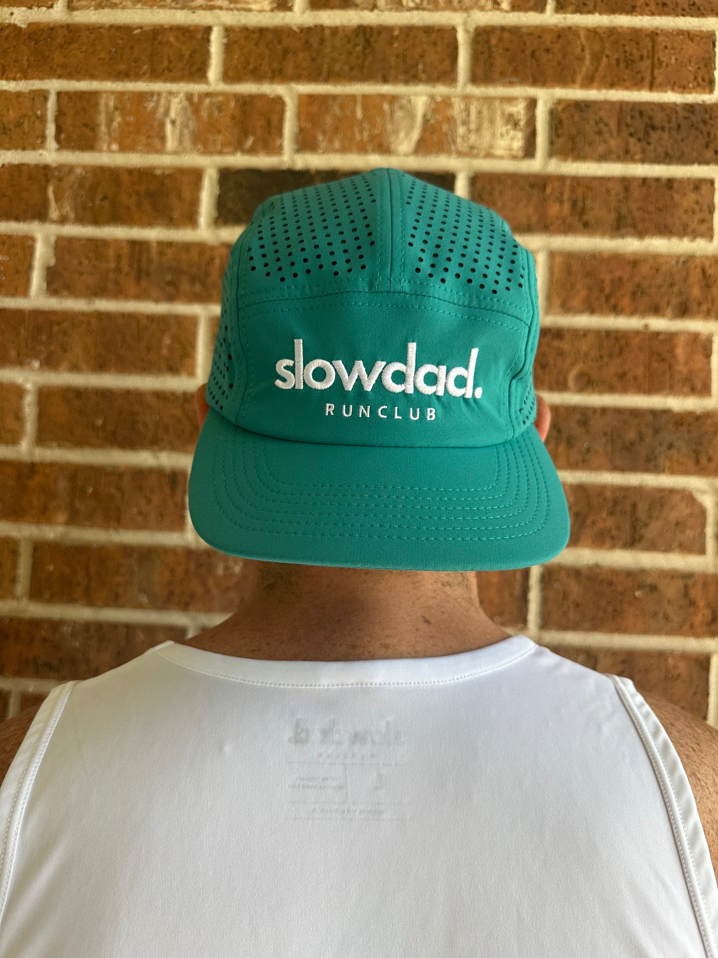 Signature 5 Panel Run Cap V2 - Teal