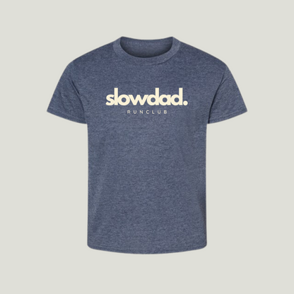 Signature Run Club Tee - Heather Navy