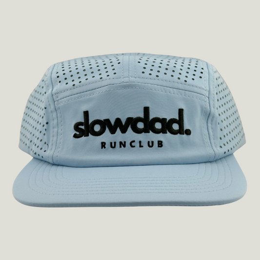 Signature 5 Panel Run Cap V2 - Sky Bluey