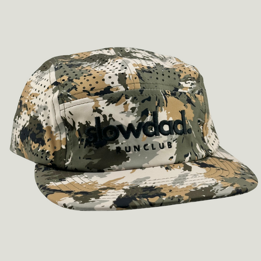 Signature 5 Panel Run Cap V2 - Signature Camo