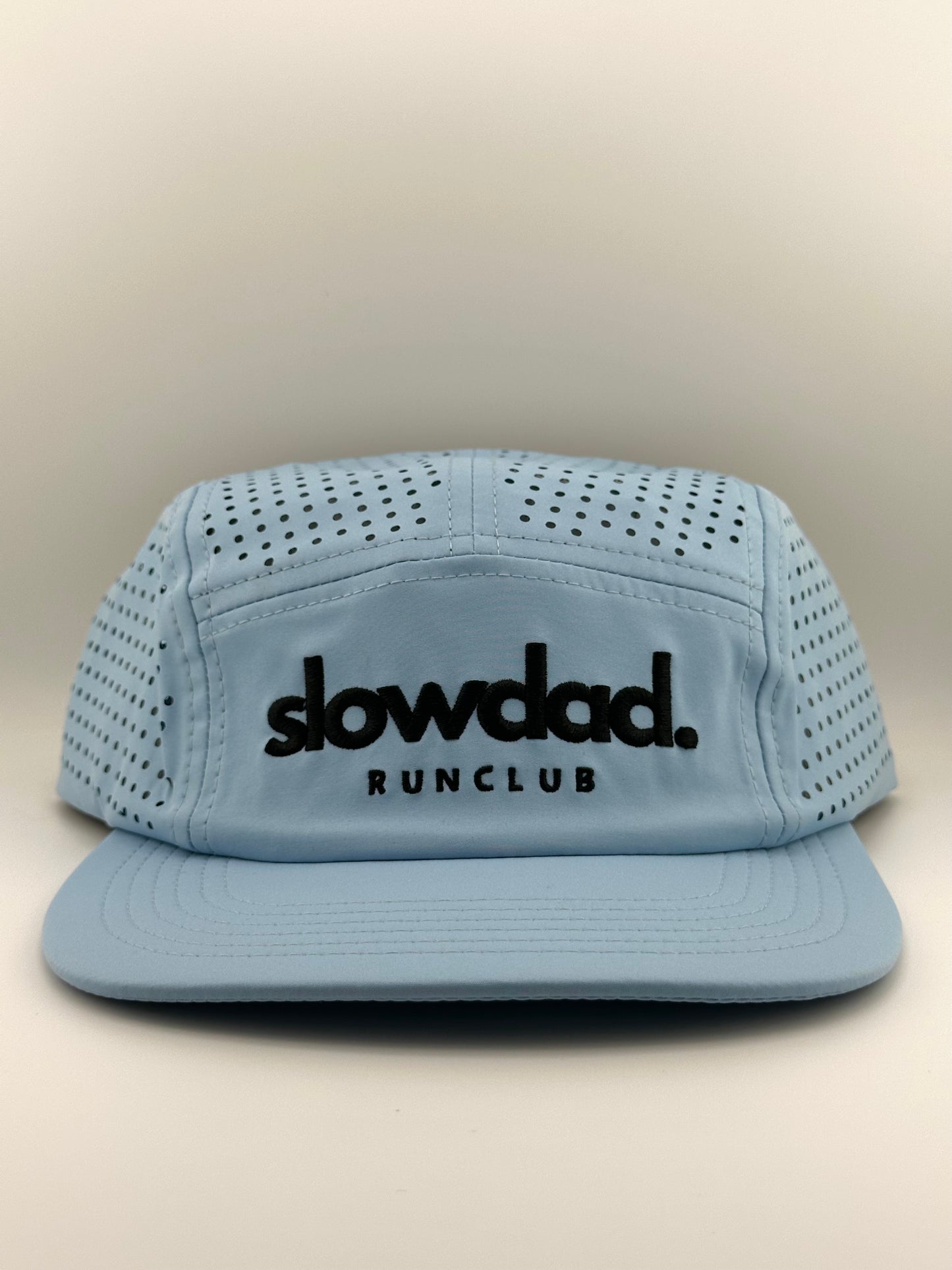 Signature 5 Panel Run Cap V2 - Sky Bluey