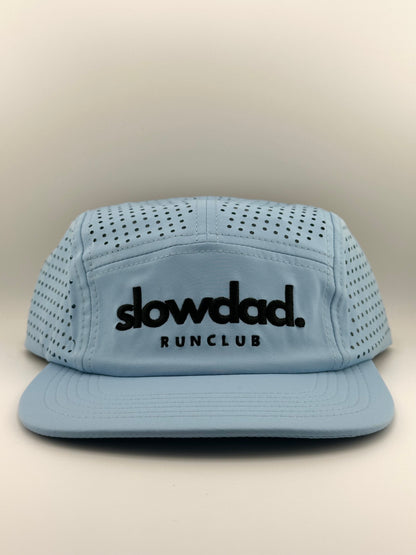 Signature 5 Panel Run Cap V2 - Sky Bluey