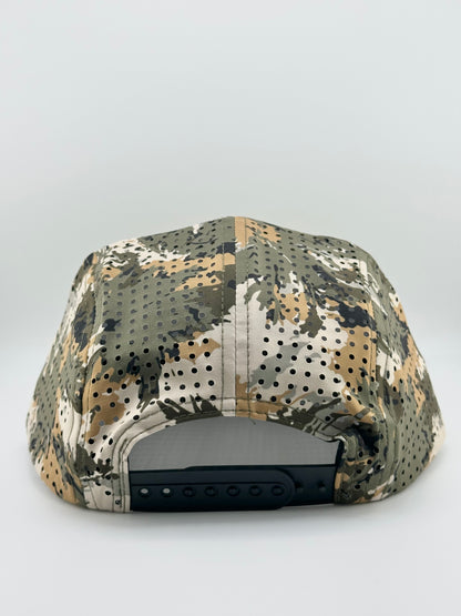Signature 5 Panel Run Cap V2 - Signature Camo