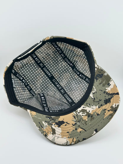 Signature 5 Panel Run Cap V2 - Signature Camo
