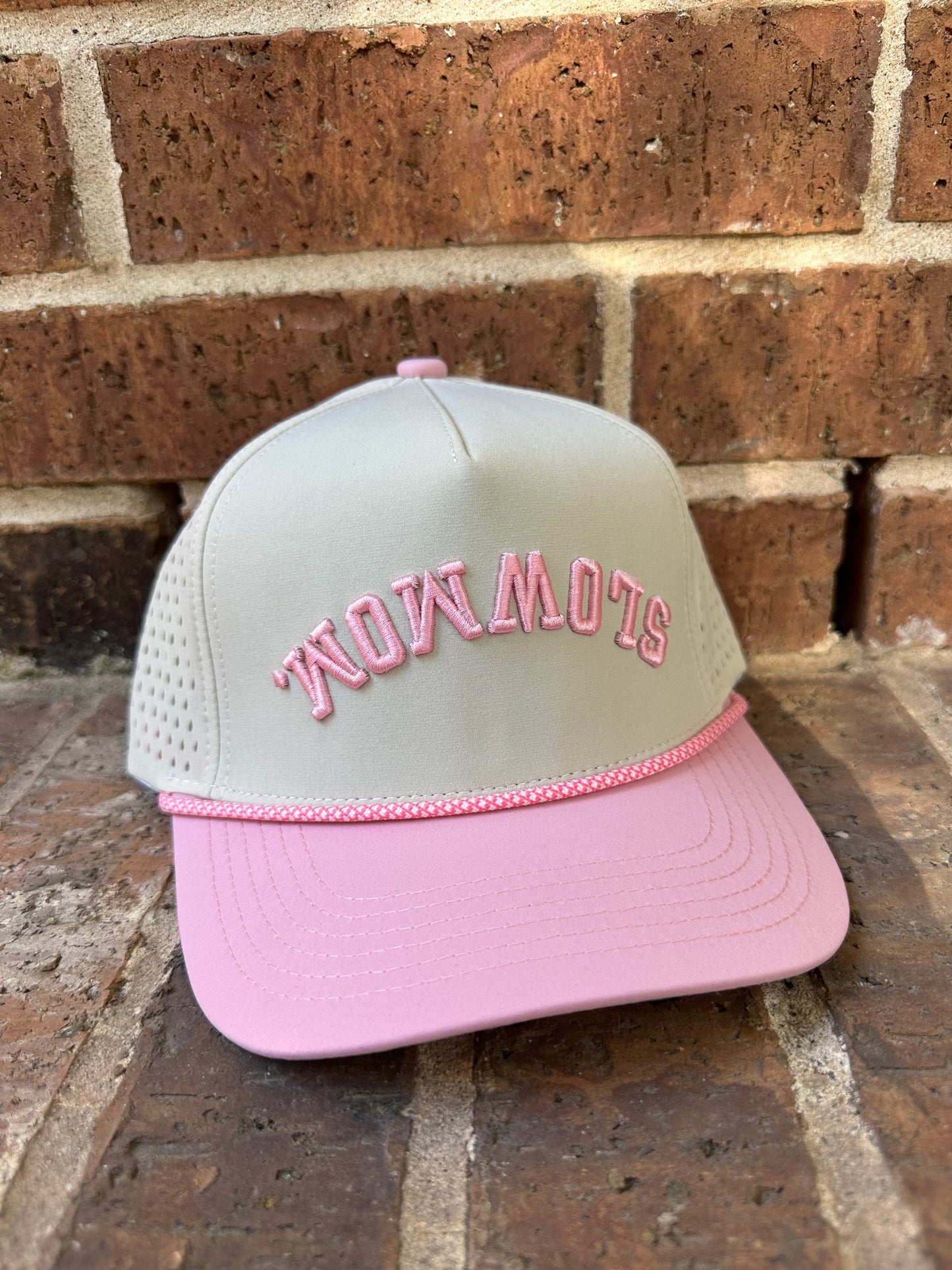 Slowmom Rope Hat - Tan Pink