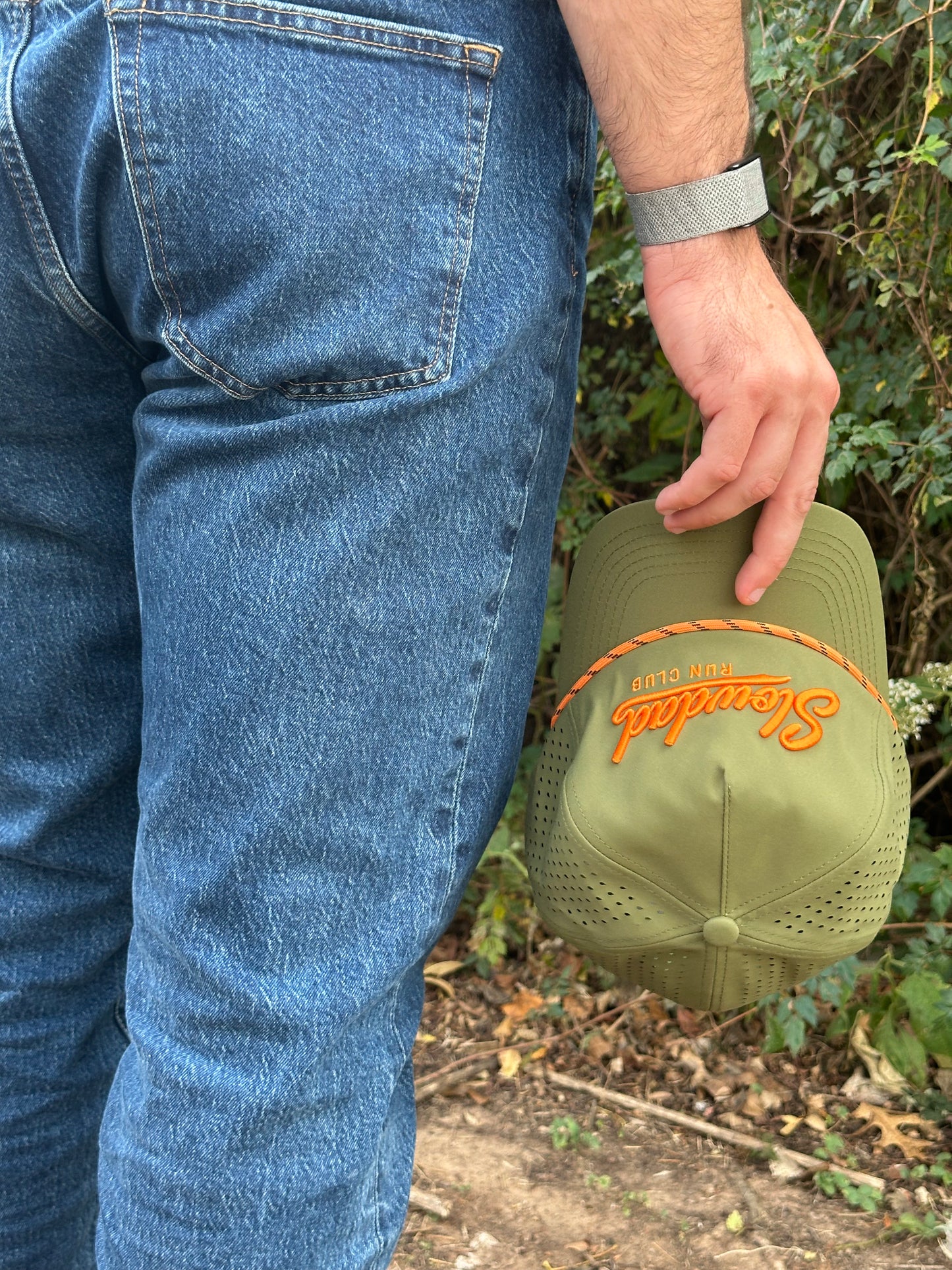 Signature A Frame - Olive + Hunter Orange