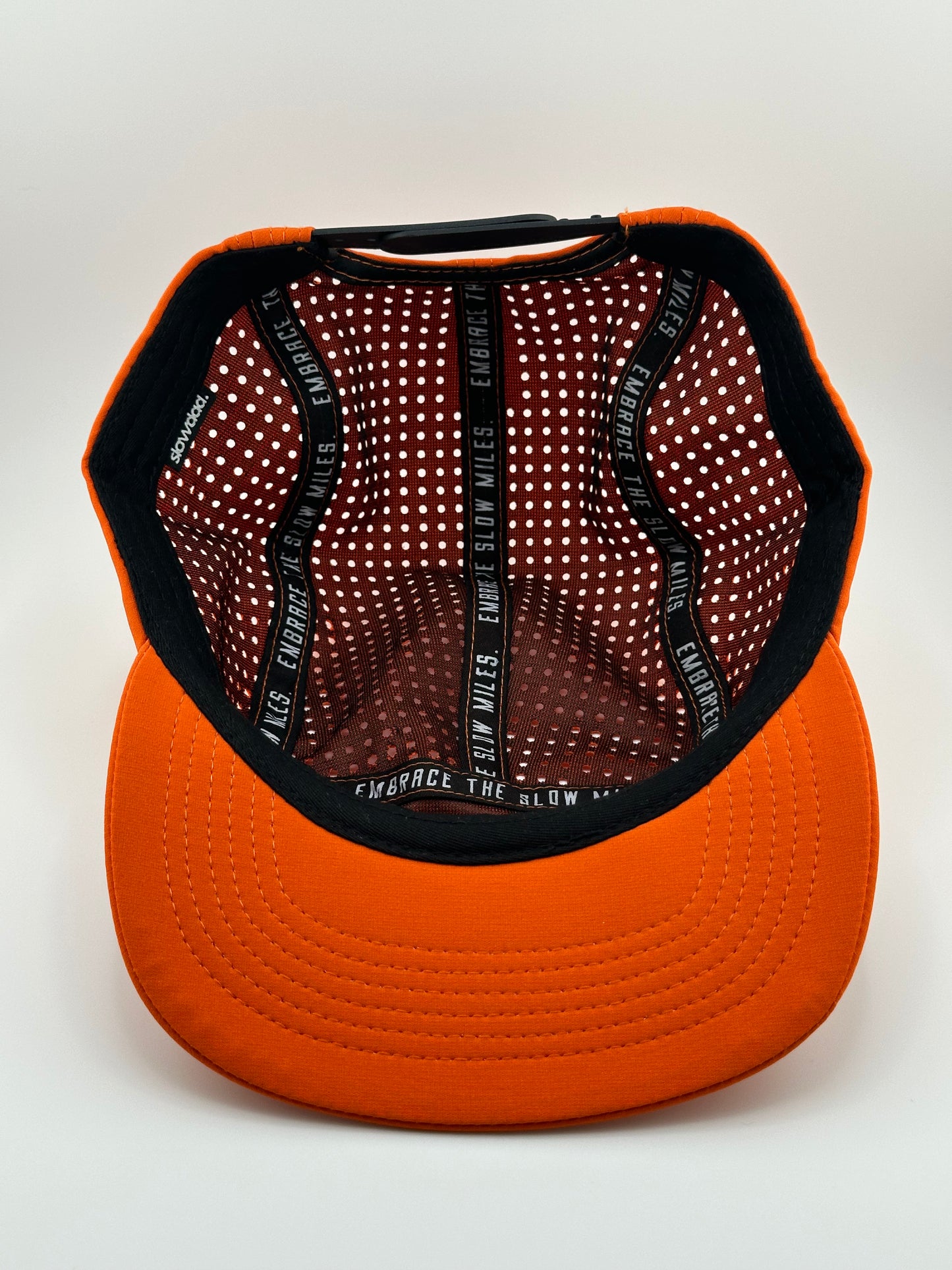 Signature 5 Panel Run Cap V2 - Orange