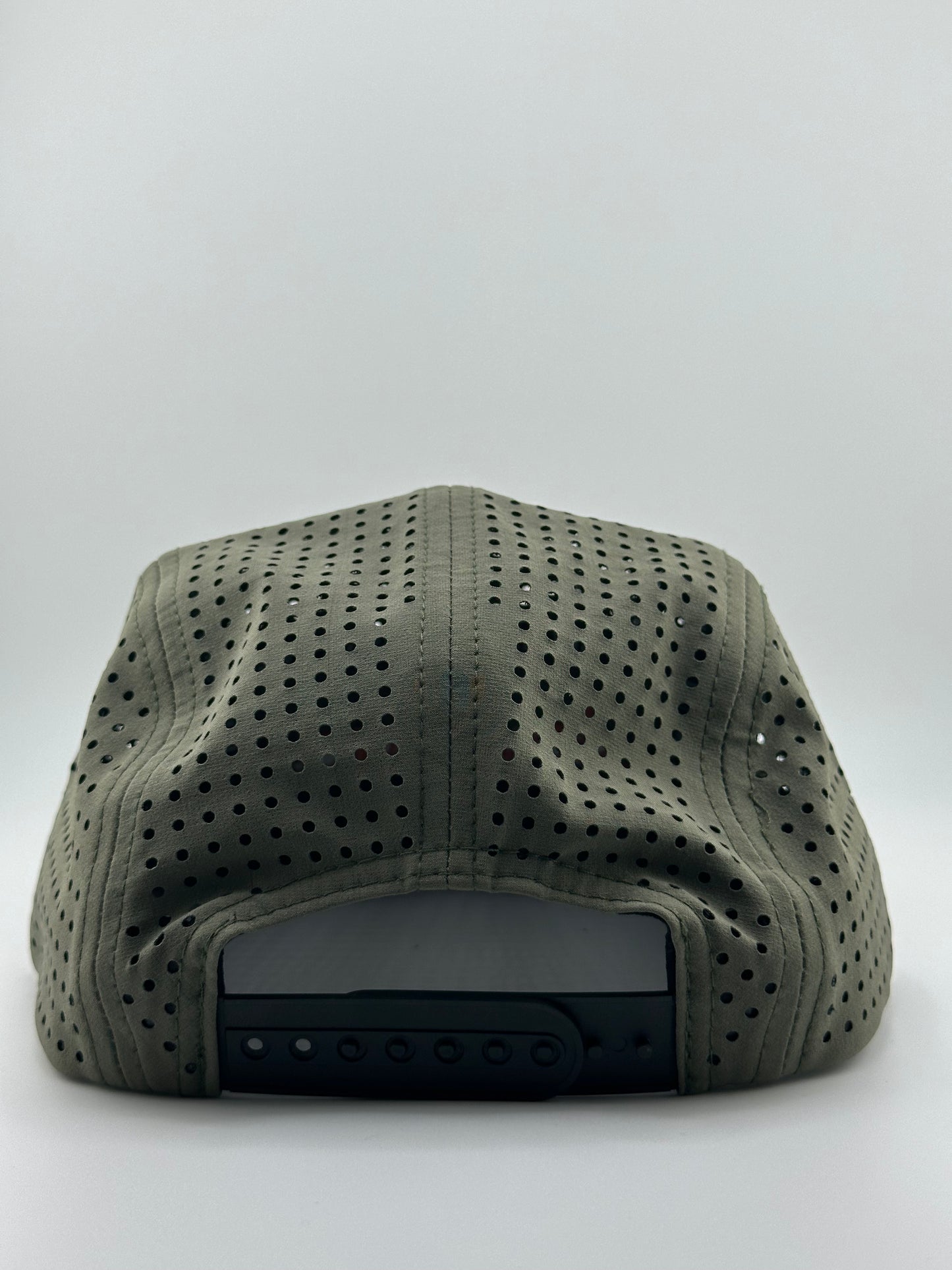 Signature 5 Panel Run Cap V2 - Slate Green