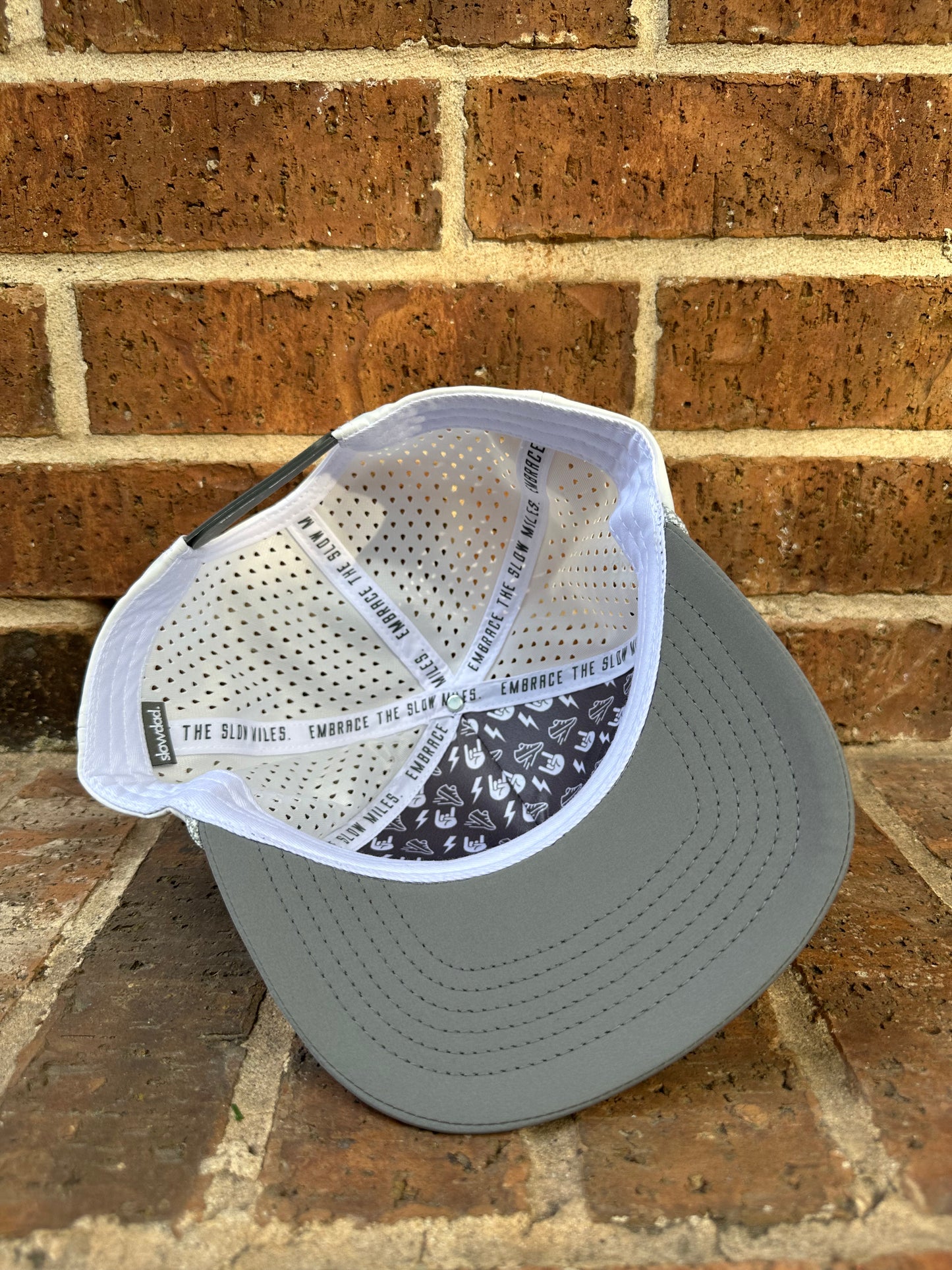 Rope Hat - White Gray