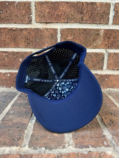 Signature Snapback - Navy Blue