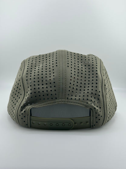 Signature 5 Panel Run Cap V2 - Slate Green