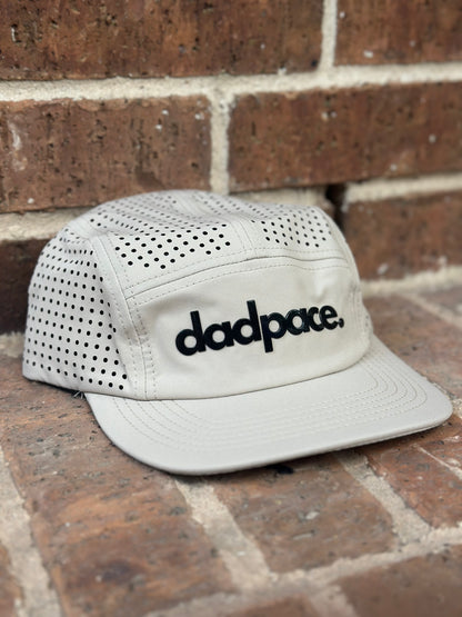 Signature 5 Panel Run Cap V2 - Dadpace Beige